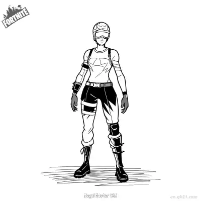 Free printable Mogul Master CAN 02 Coloring Page - Free PDF Printable Fortnite Coloring Sheets coloring page